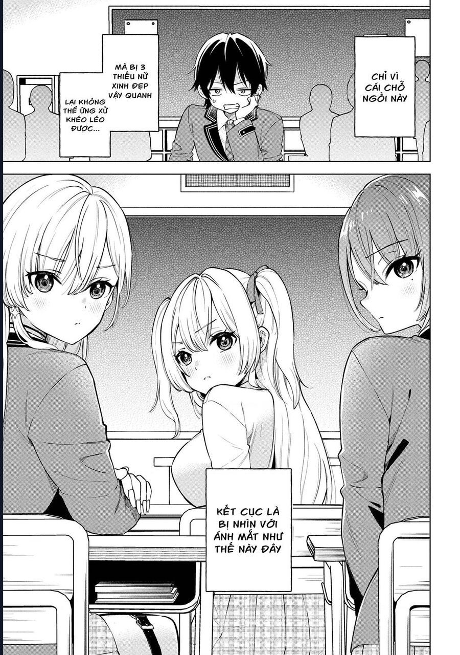 Inkya No Ore Ga Sekigae De S-Kyuu Bishoujo Ni Kakomaretara Himitsu No Kankei Ga Hajimatta - chap4 - Trang 31